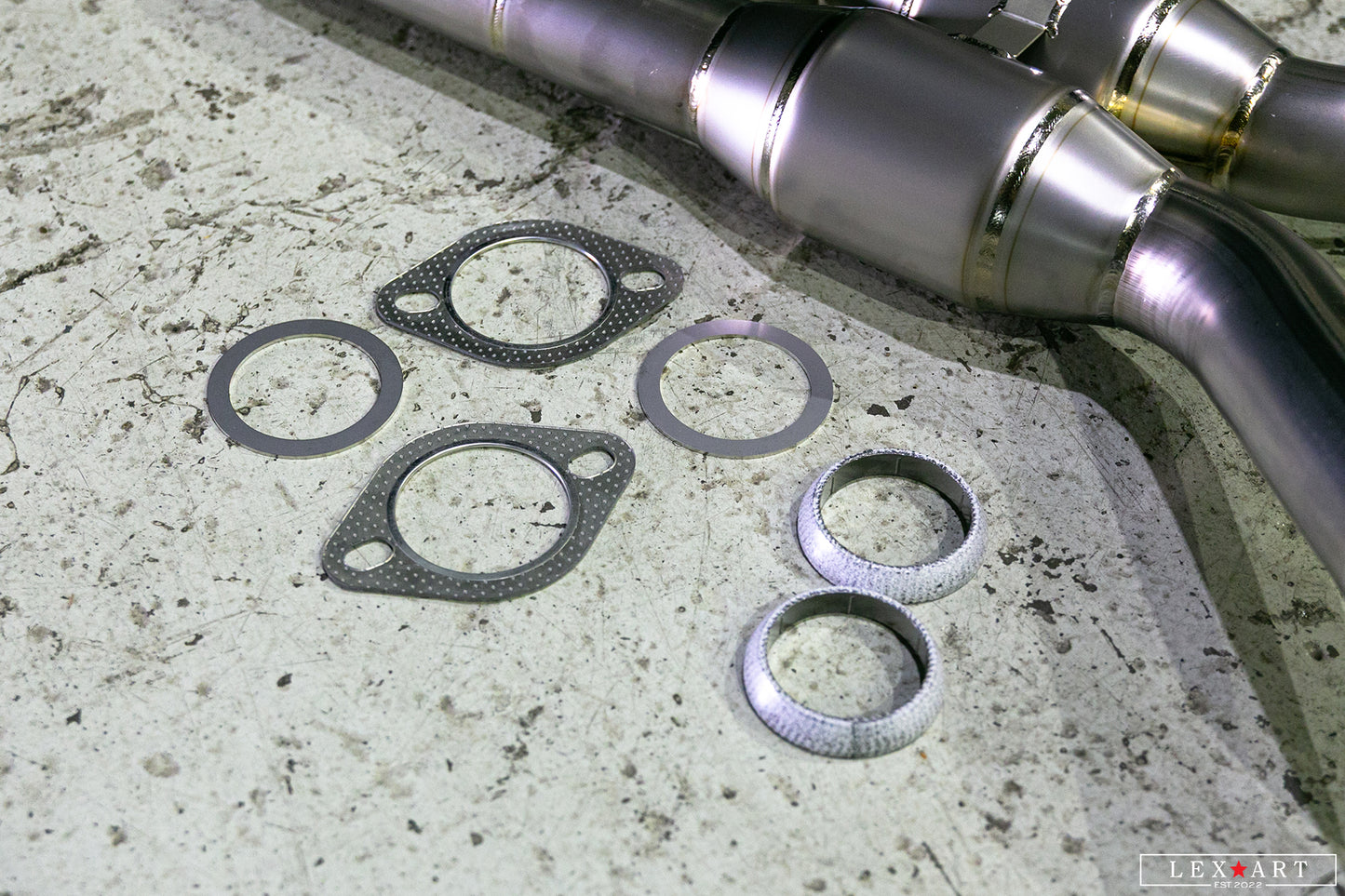 I code X Lems Ti Mid Pipe for Lexus GSF