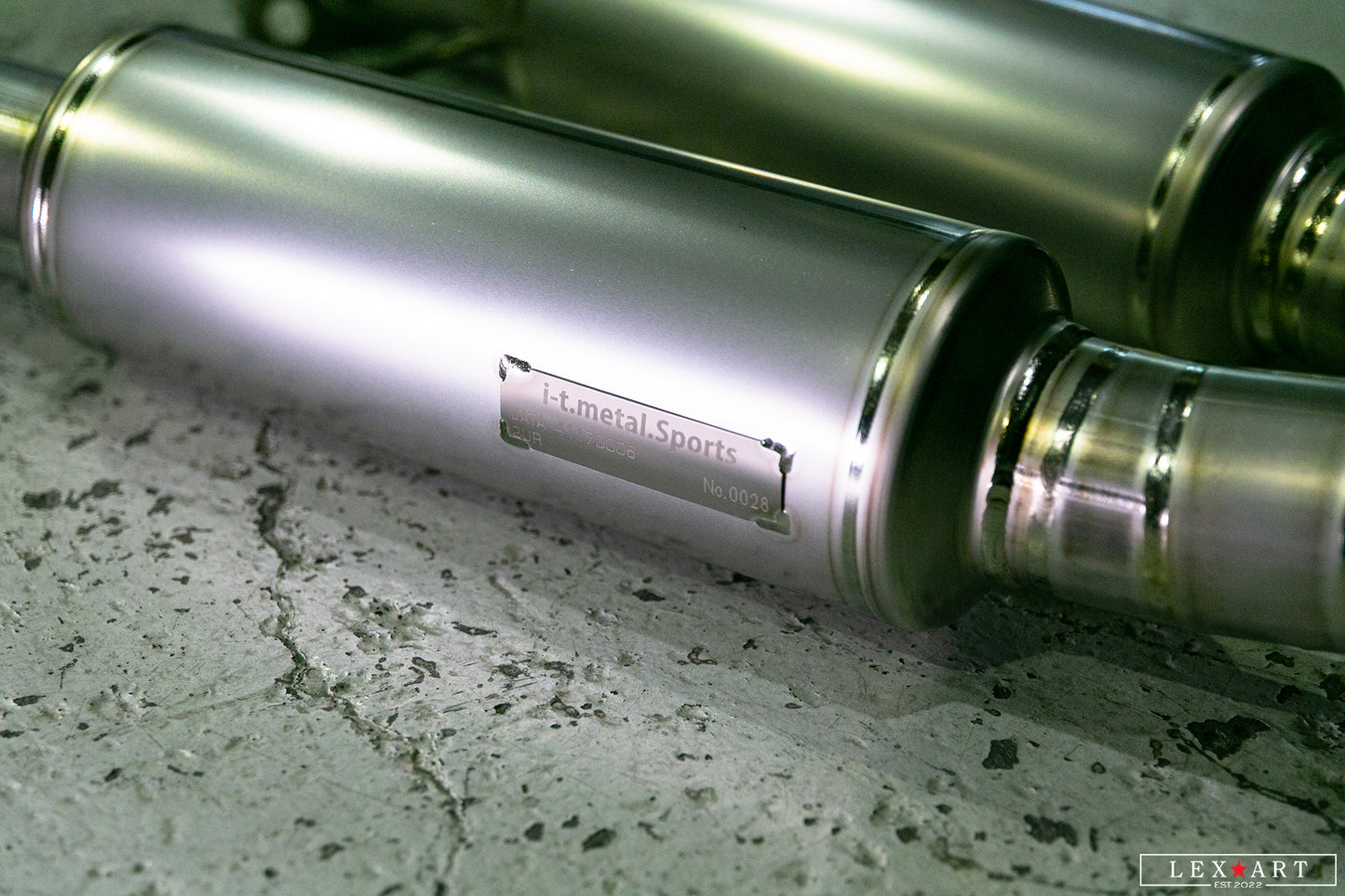 I code X Lems Ti Mid Pipe for Lexus GSF