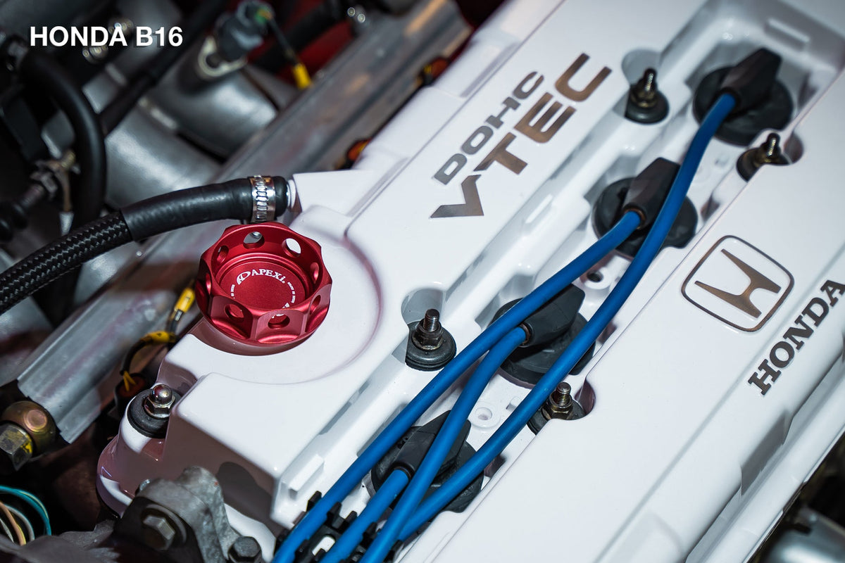 A’PEXi CNC Billet Aluminium Oil Filler Cap