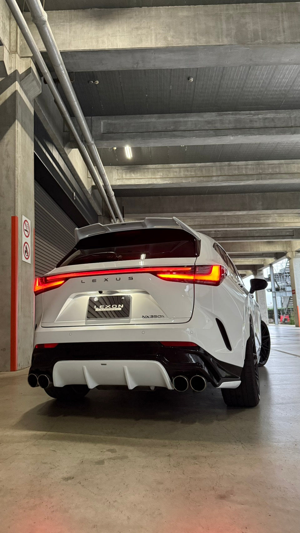 Lexon Exclusive Rear Wing Spoiler for Lexus NX 2022~
