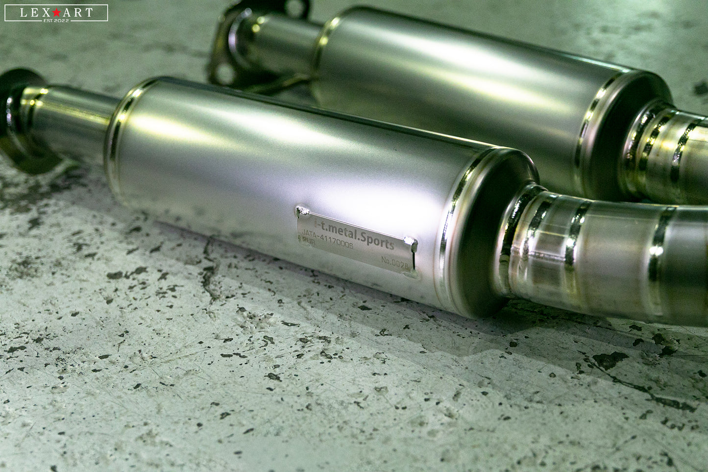 I code X Lems Ti Mid Pipe for Lexus GSF