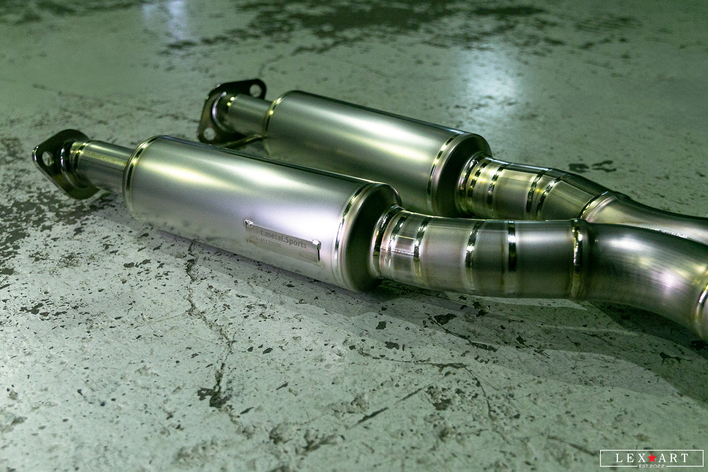 I code X Lems Ti Mid Pipe for Lexus GSF