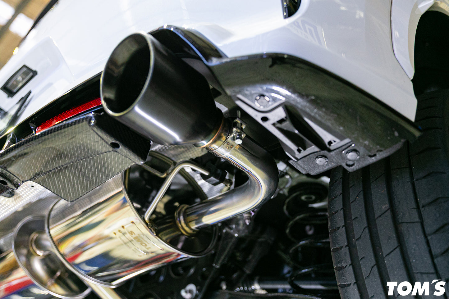 Toms Racing Barrel Exhaust for Lexus LBX RR