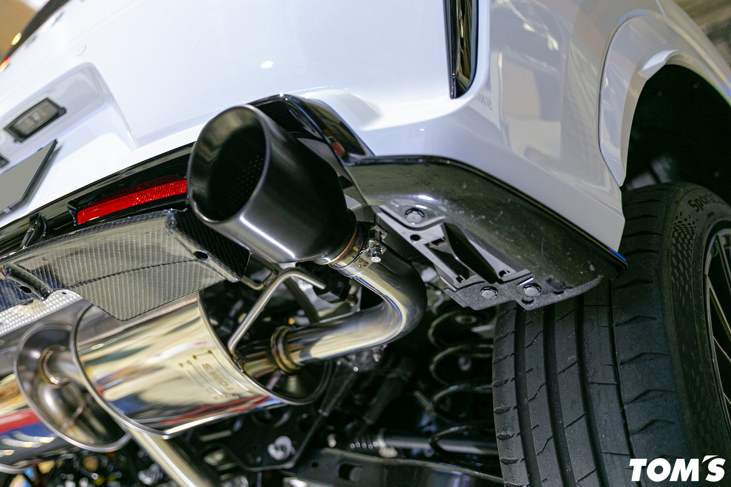 Toms Racing Barrel Exhaust for Lexus LBX RR