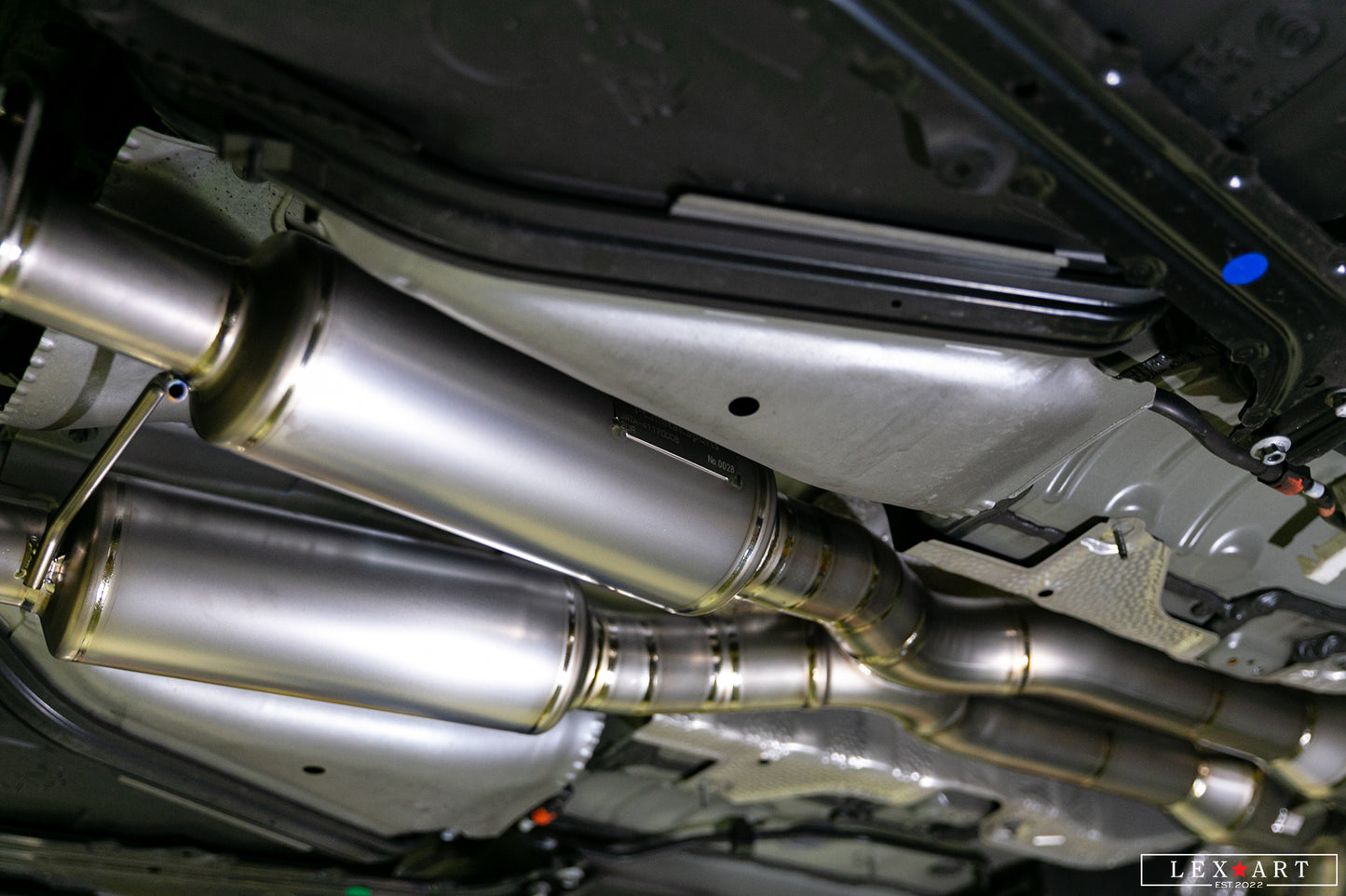 I code X Lems Ti Mid Pipe for Lexus GSF