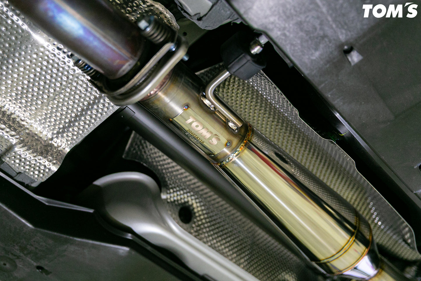 Toms Racing Barrel Exhaust for Lexus LBX RR