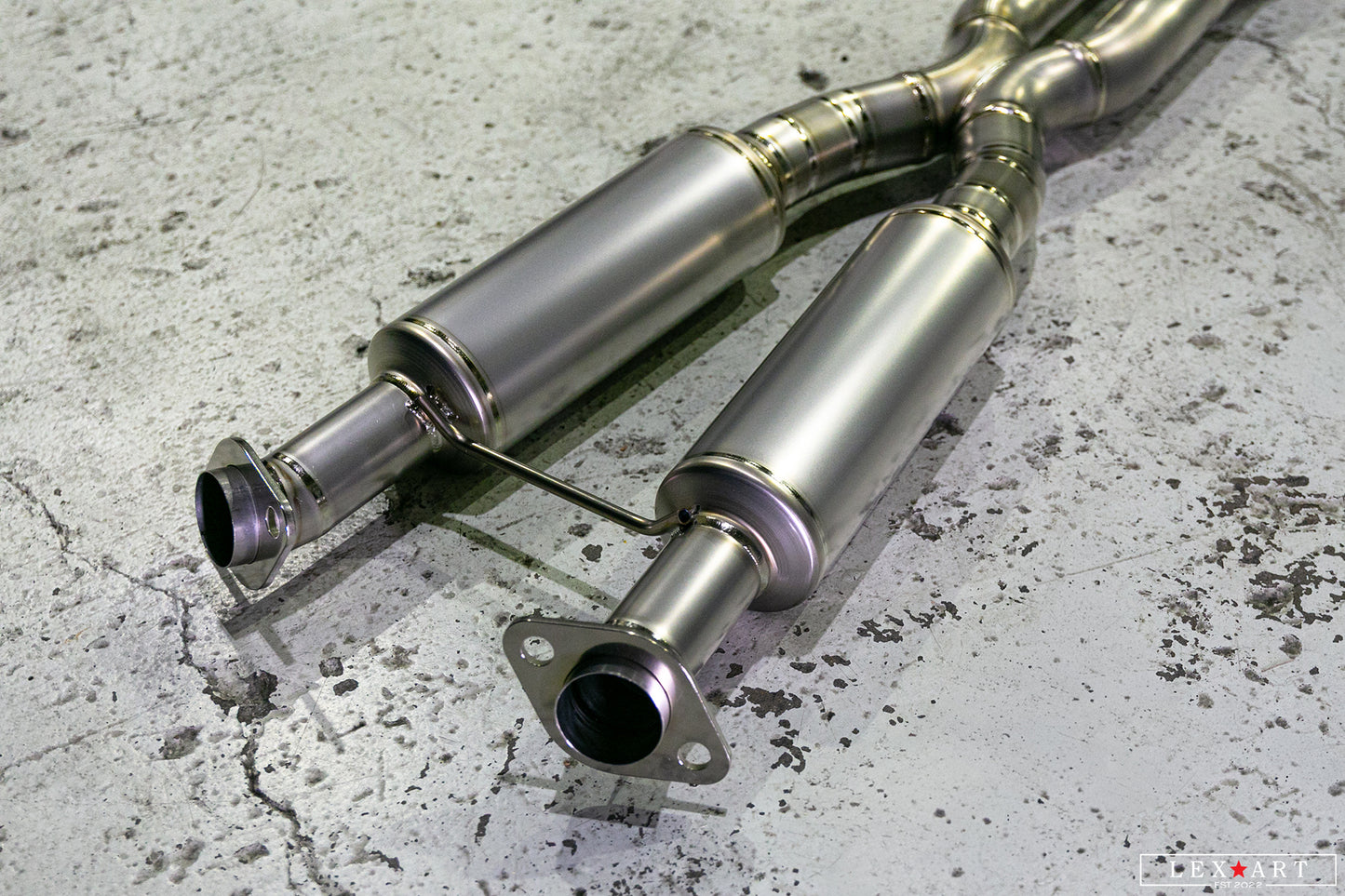 I code X Lems Ti Mid Pipe for Lexus GSF