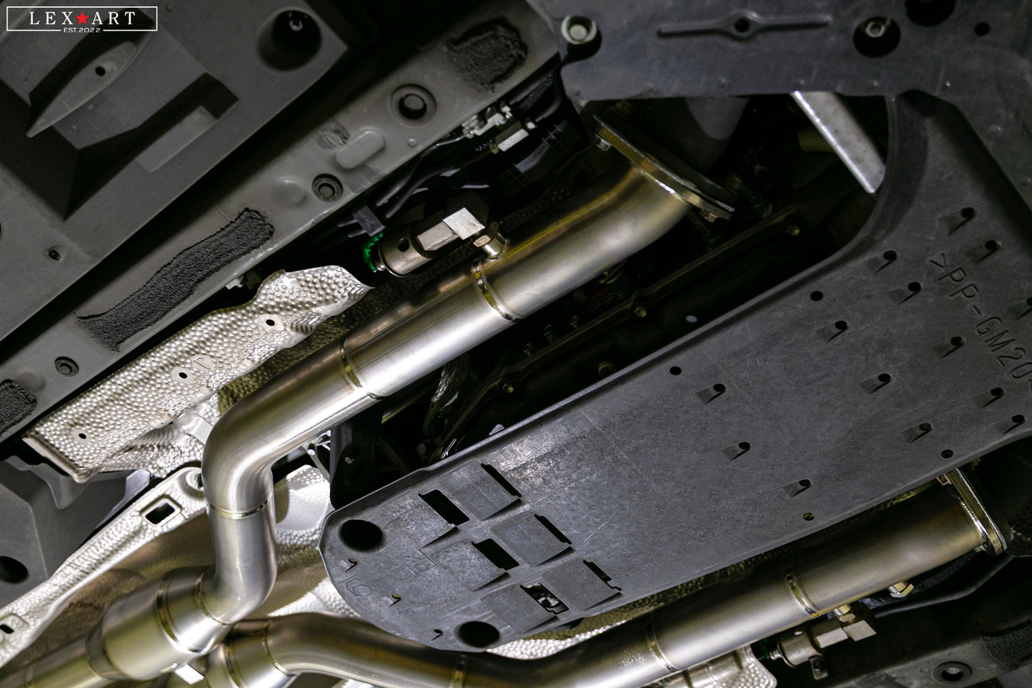 I code X Lems Ti Mid Pipe for Lexus GSF