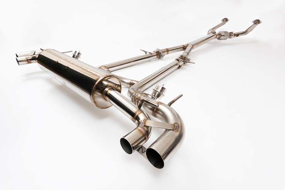 Novel Lexus LC500 Catback exhaust