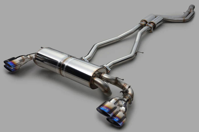 Toms Stainless Exhaust System Quad Titanium Tip
