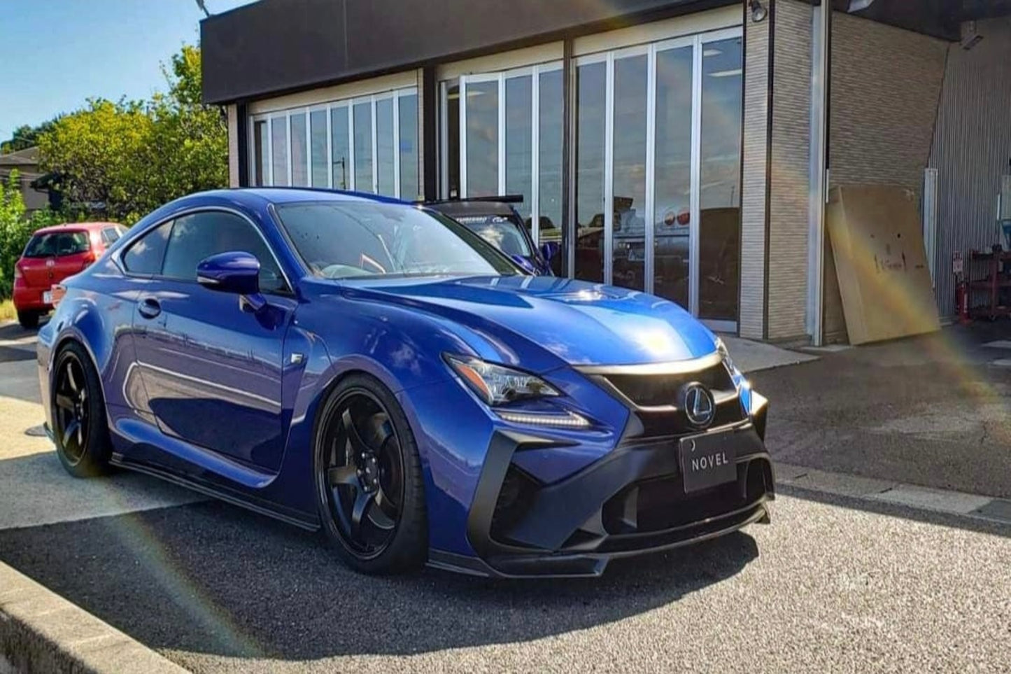 Novel Racing Front Bumper Conversion
