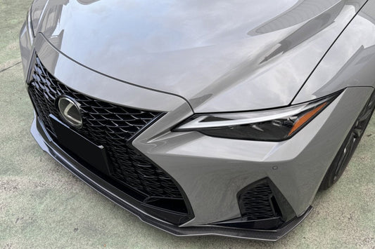 LEMS Dry carbon fiber front spoiler for 3.5Gen F Sport 2021+