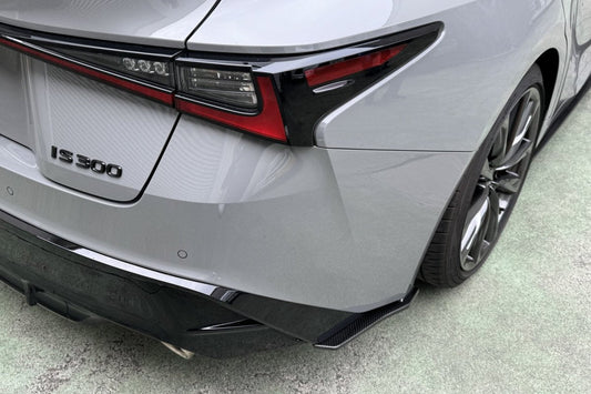 LEMS Dry carbon fiber rear under splitter set for 3.5Gen IS 2021+
