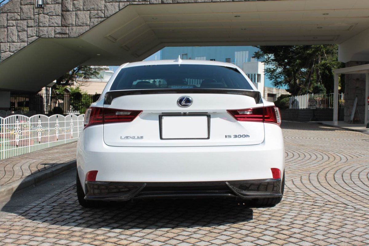 LEMS Dry carbon fiber trunk spoiler for 3IS 2013-2020