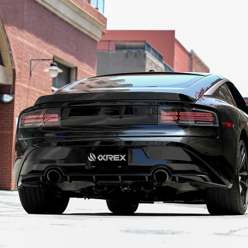 Alpharex Nissan Z Quad-Loop Style NOVA-Series Prismatic LED Tail Lights
