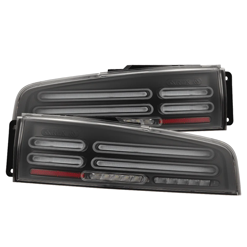 Alpharex Nissan Z Quad-Loop Style NOVA-Series Prismatic LED Tail Lights
