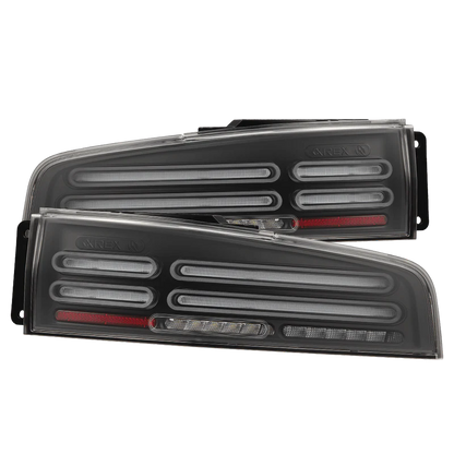 Alpharex Nissan Z Quad-Loop Style NOVA-Series Prismatic LED Tail Lights