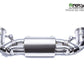 Porsche 911 Carrera 992 /4/S/4S valvetronic exhaust system  (2019-Present)