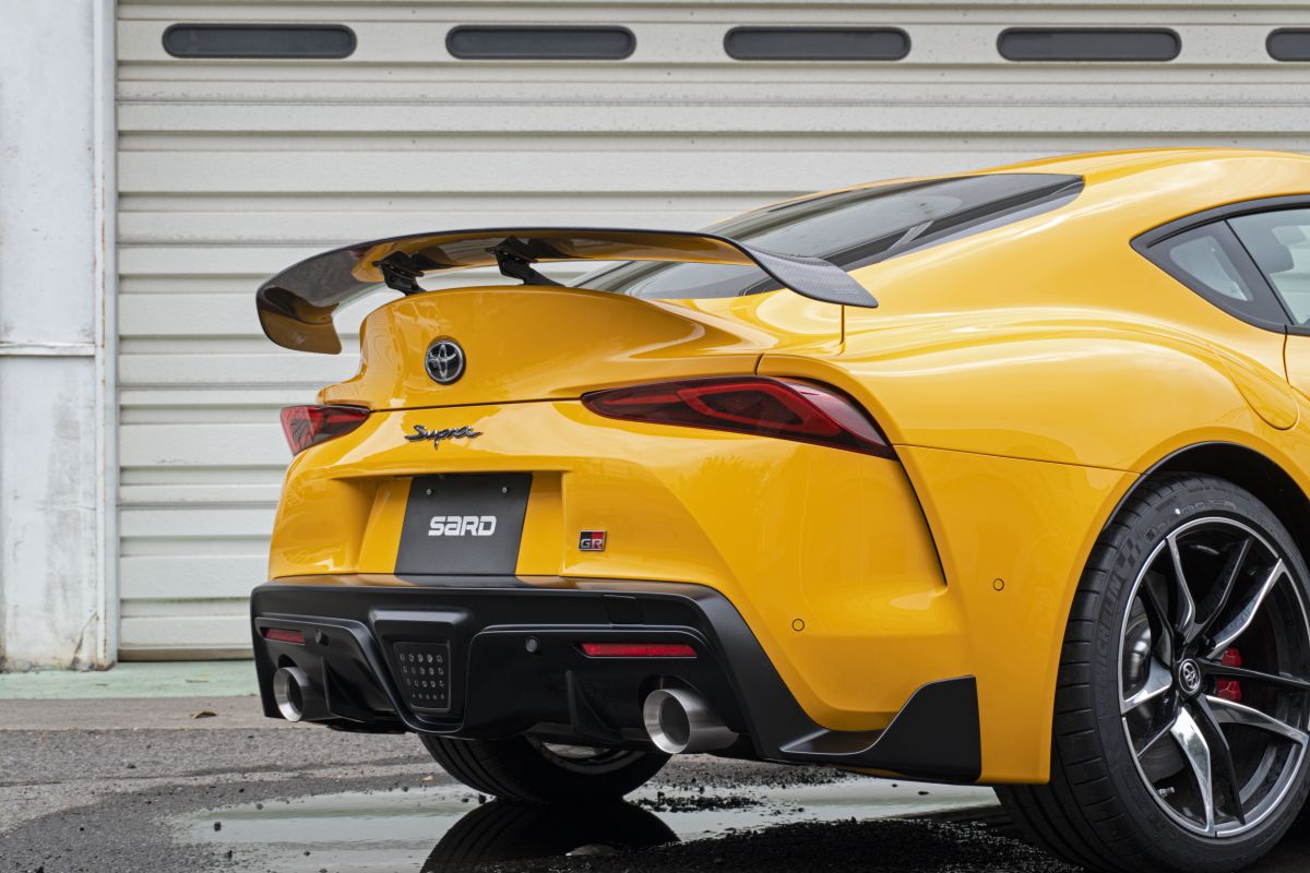 Sard Racing LSR Wing for Toyota GR Supra – Lexart Australia