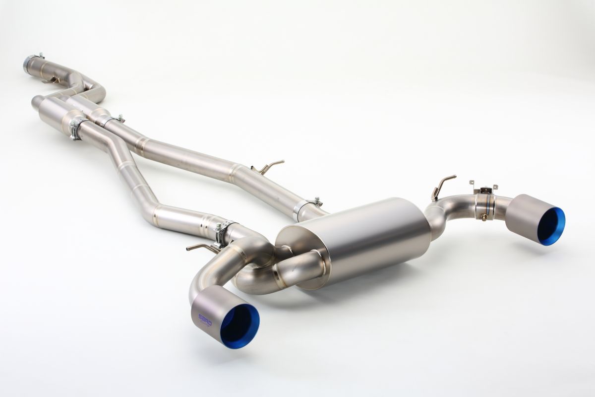 SARD Racing Ti-Z - FULL TITANIUM MUFFLER For A90 Supra GR