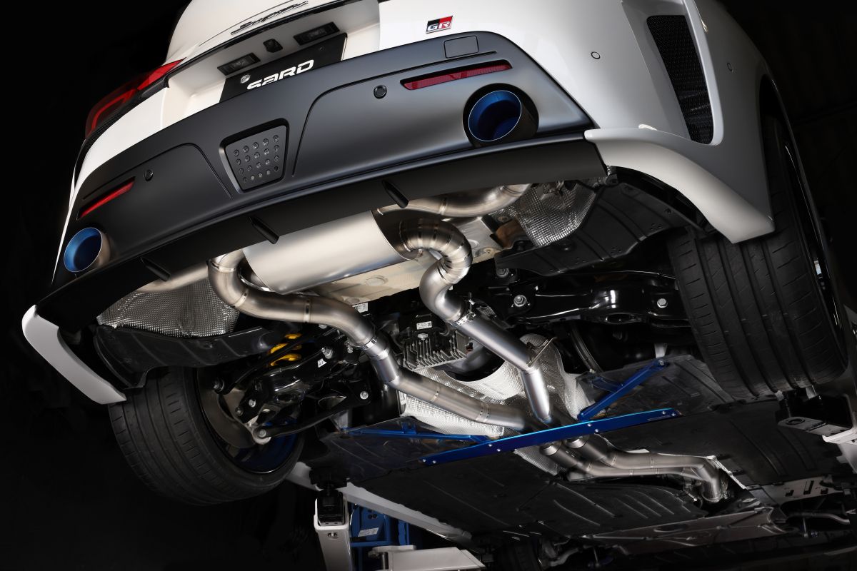 SARD Racing Ti-Z - FULL TITANIUM MUFFLER For A90 Supra GR