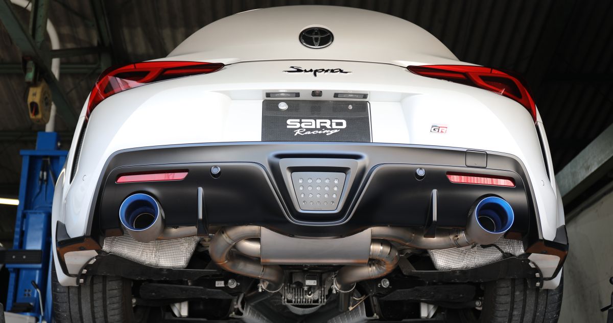 SARD Racing Ti-Z - FULL TITANIUM MUFFLER For A90 Supra GR