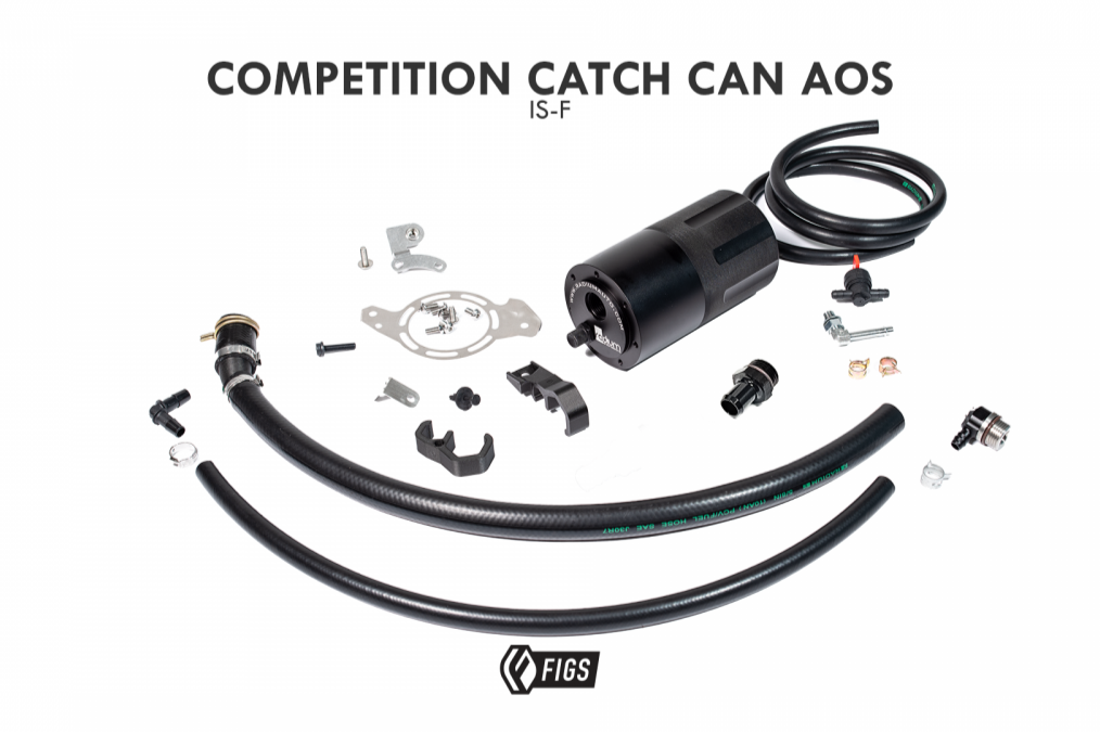 FIGS/ RADIUM ENGINEERING COMPETITION AOS CATCH CAN KIT For Lexus ISF