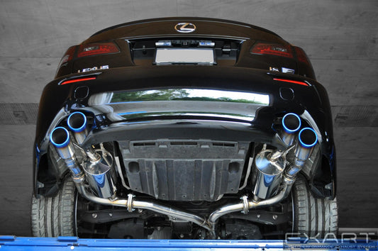 EXART iVSC muffler For LEXUS ISF (USE20)
