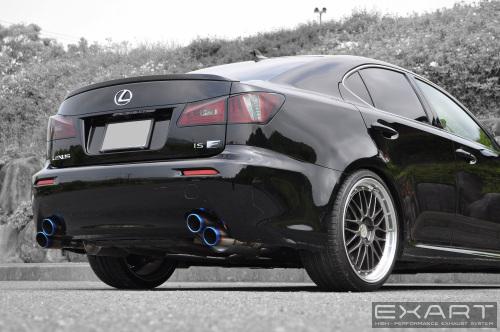 EXART iVSC muffler For LEXUS ISF (USE20)
