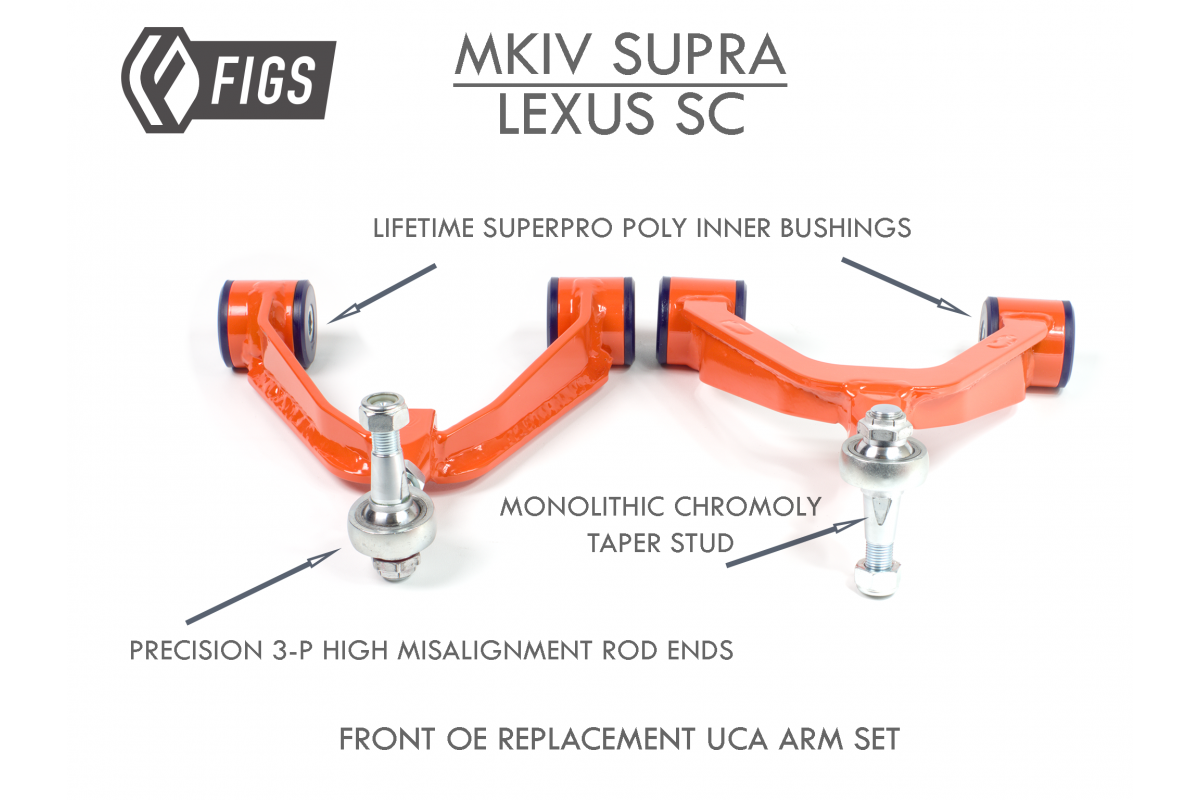 FIGS MKIV SUPRA SC300 SC400 OE REPLACEMENT FRONT UCA POLY