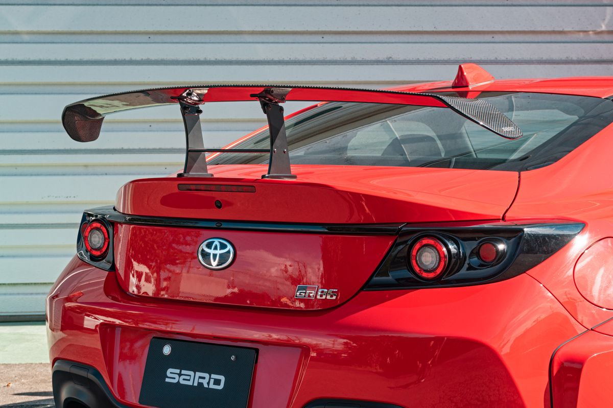 SARD Racing LSR Wing For GR86 / BRZ (ZN8/ZD8)