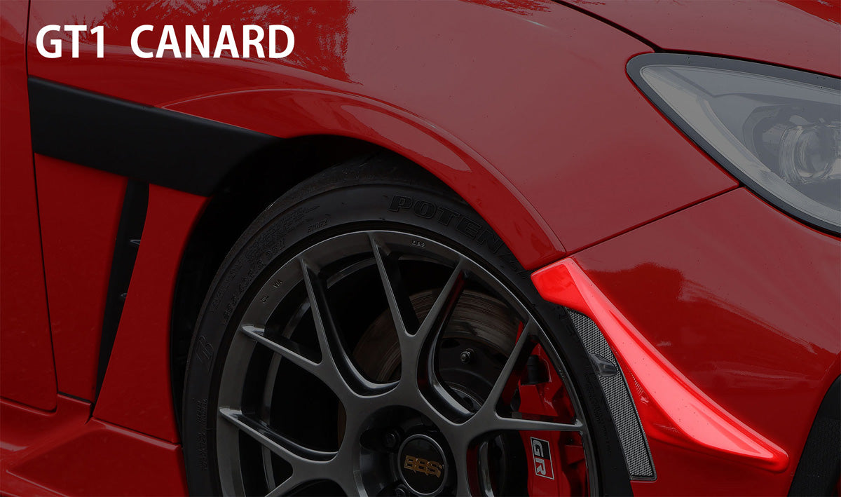SARD Racing GT1 FRONT Canard And FENDER CANARD SET For GR86