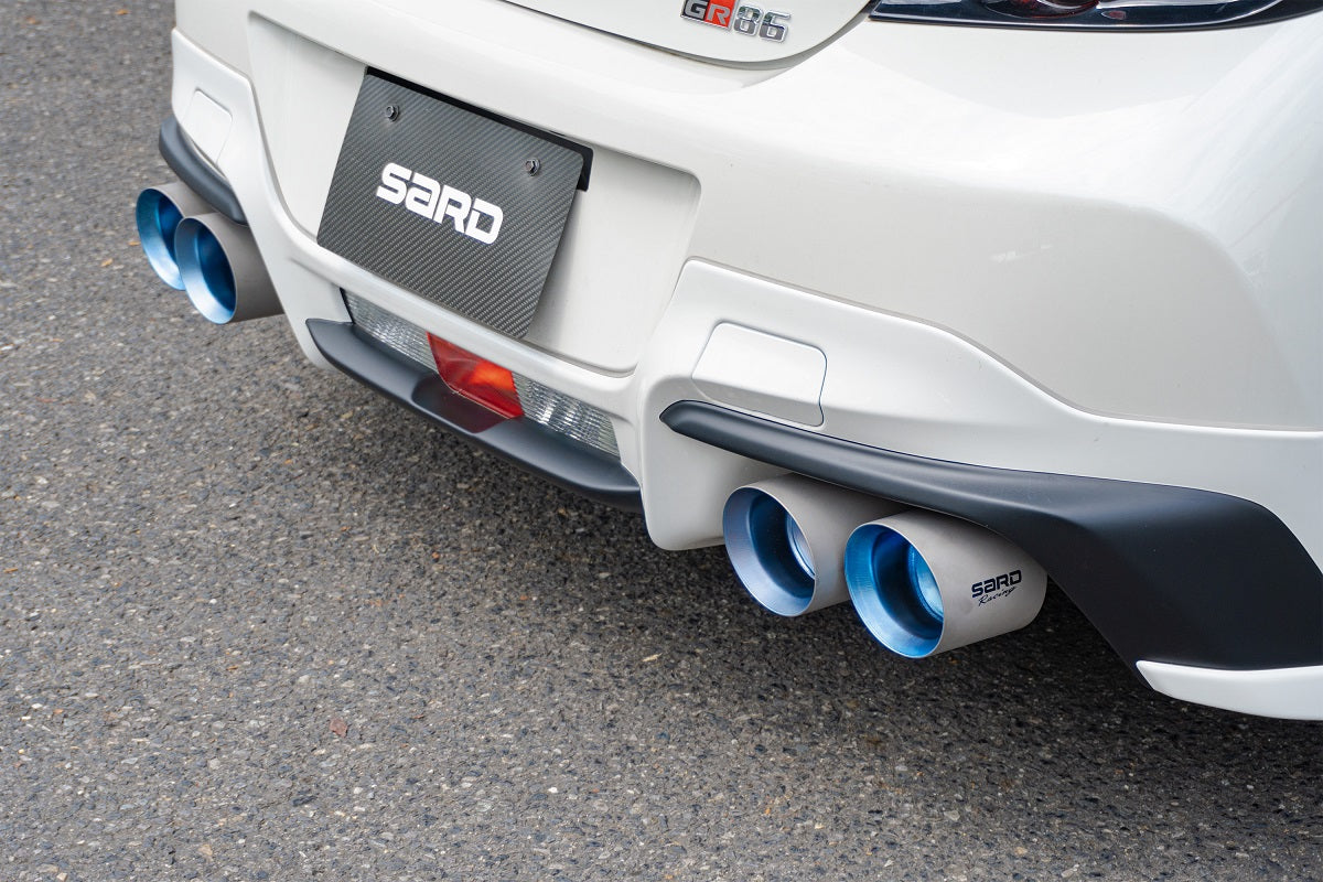 SARD Racing Ti-Z - FULL TITANIUM MUFFLER for GR86 / BRZ