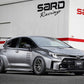 SARD Racing GT1 FRONT HALF SPOILER For GR Corolla (Pre Facelift)