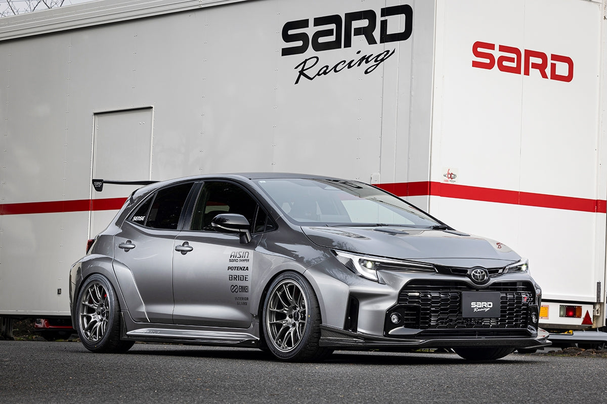 SARD Racing GT1 FRONT HALF SPOILER For GR Corolla (Pre Facelift)