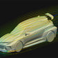 SARD Racing GT1 FRONT HALF SPOILER For GR Corolla (Pre Facelift)