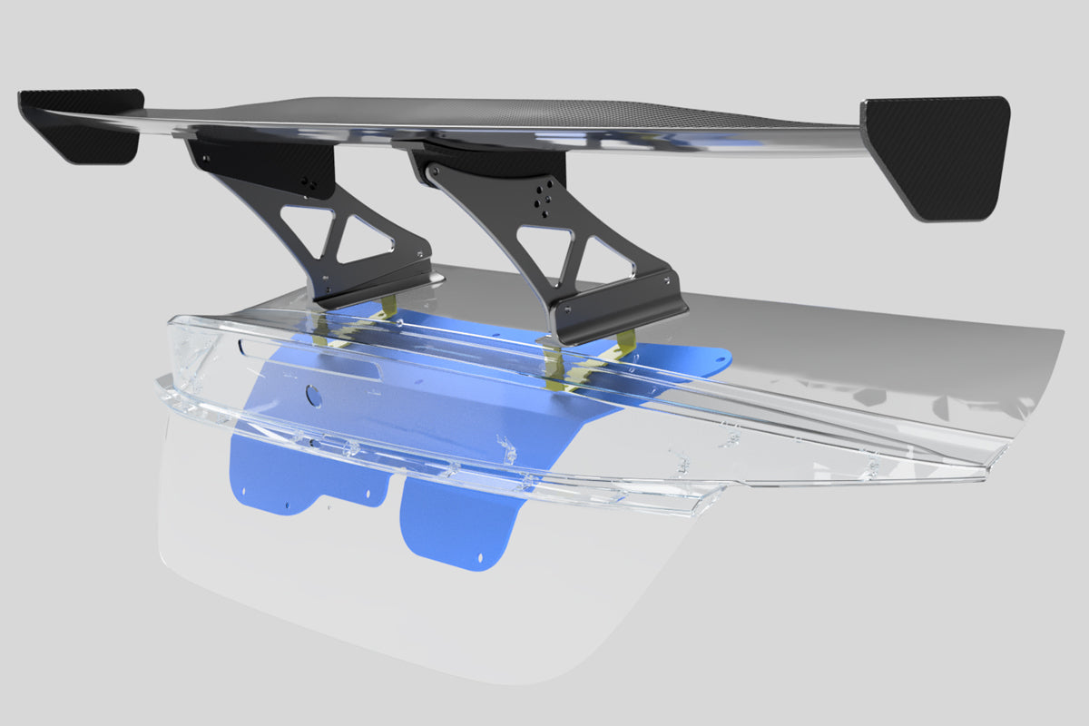 SARD Racing GT Wing for GR86 / BRZ (ZN8/ZD8) (Fuji Mini)