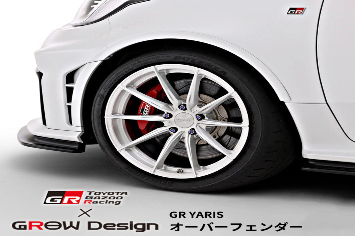 Gr Racing Design GR Yaris GR TOYOTA Gazoo Racing × GROW Design Overfenders – Lexart ...