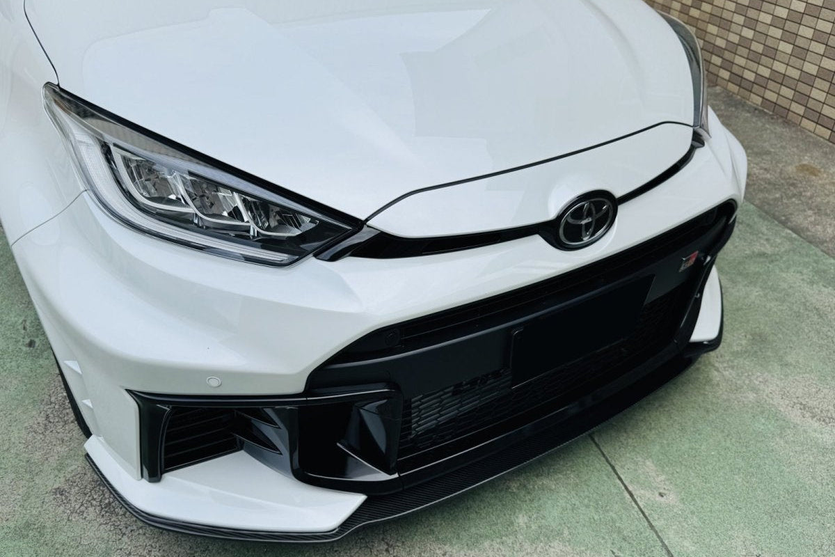 Dry carbon fiber front spoiler for GR Yaris 2024+ (Facelift)