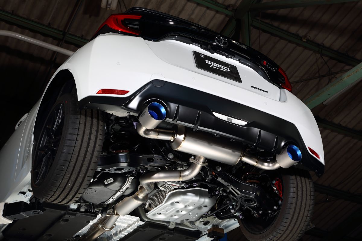 SARD Racing Ti-Z - FULL TITANIUM MUFFLER For GR Yaris