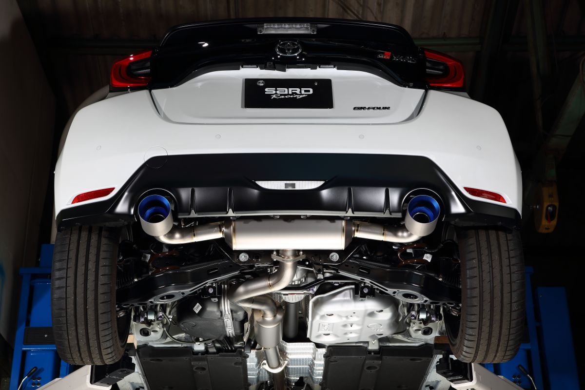 SARD Racing Ti-Z - FULL TITANIUM MUFFLER For GR Yaris