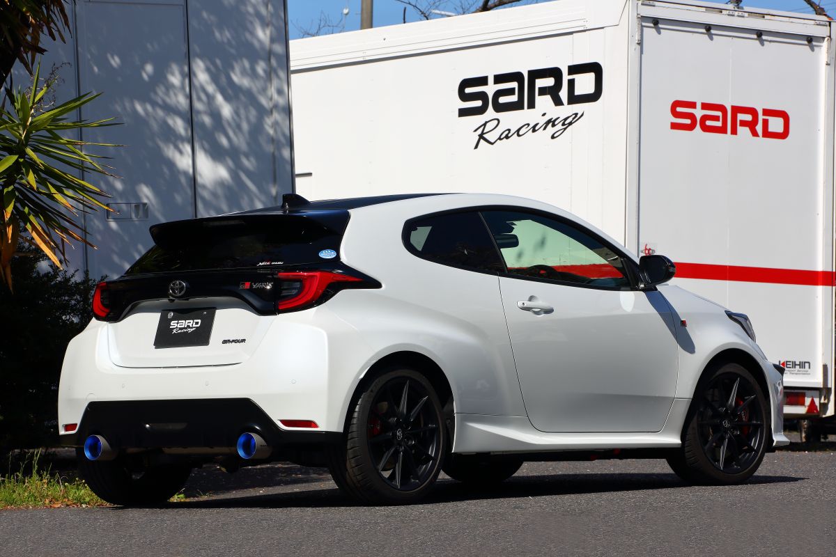SARD Racing Ti-Z - FULL TITANIUM MUFFLER For GR Yaris