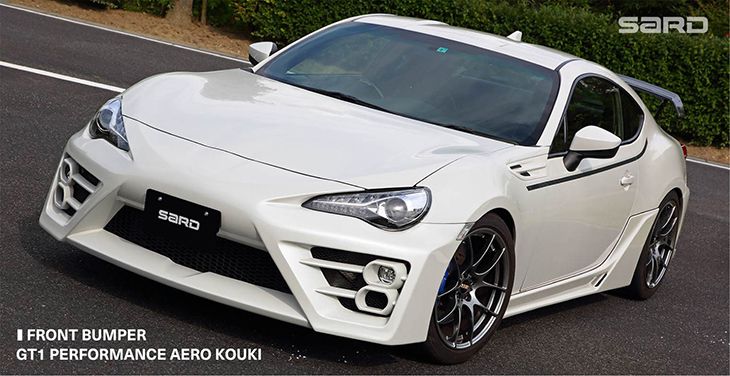 SARD Racing GT1 PERFORMANCE AERO Front Bumper GT86 KOUKI