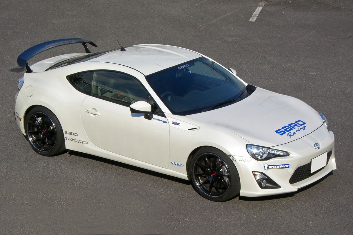 SARD Racing LSR Rear Wing for GT86 / BRZ (ZN6/ZC6)