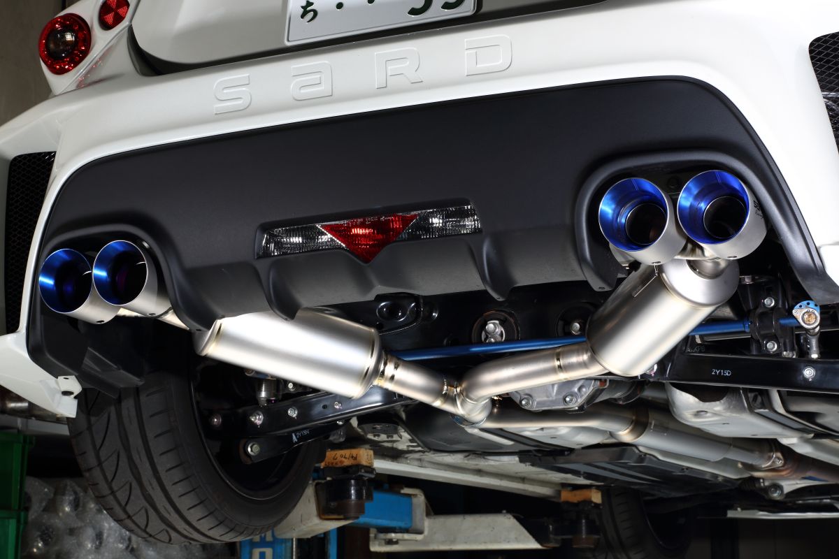 SARD Racing Ti-Z - FULL TITANIUM MUFFLER For GT86 / BRZ (ZD6 / ZC6)