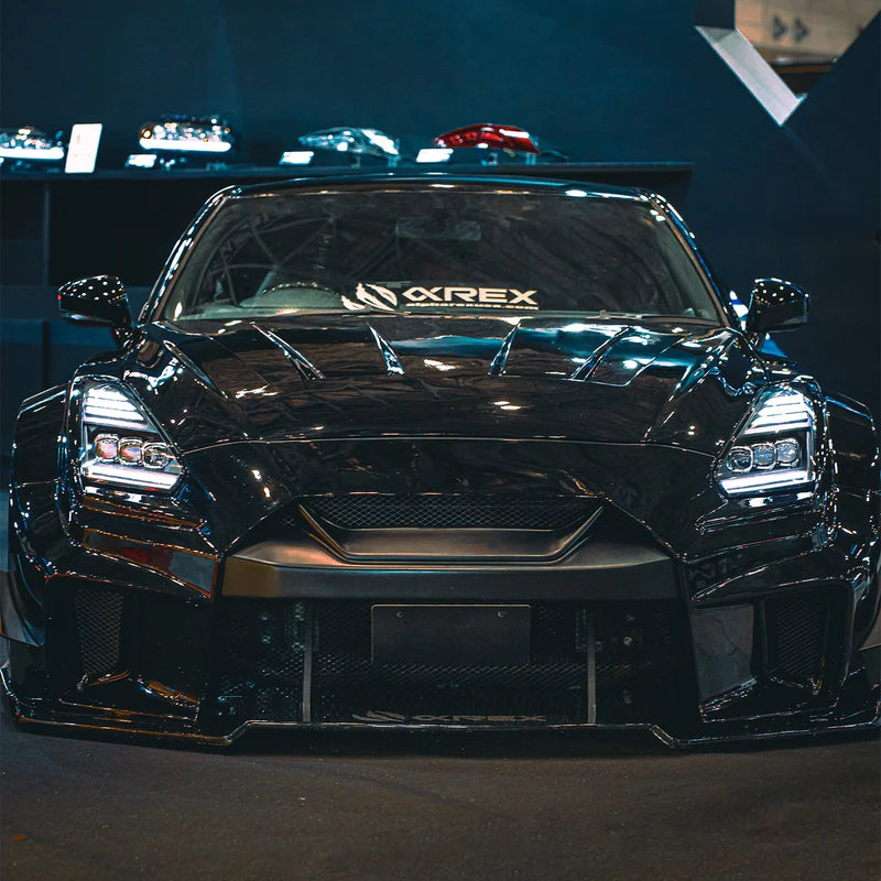 Alpharex Nissan GT-R NOVA-Series LED Projector Headlights