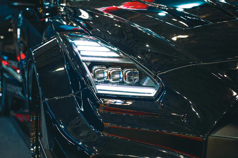 Alpharex Nissan GT-R NOVA-Series LED Projector Headlights