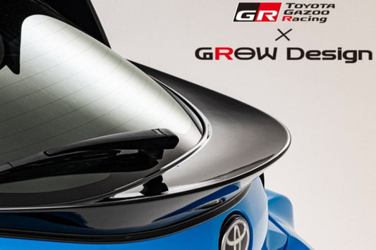 GR Corolla GROW Design Trunk Gate Spoiler