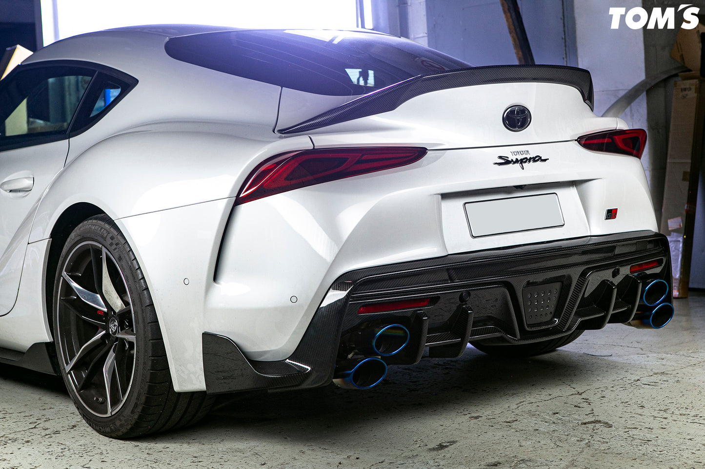 Toyota Supra (A90) Rear Diffuser