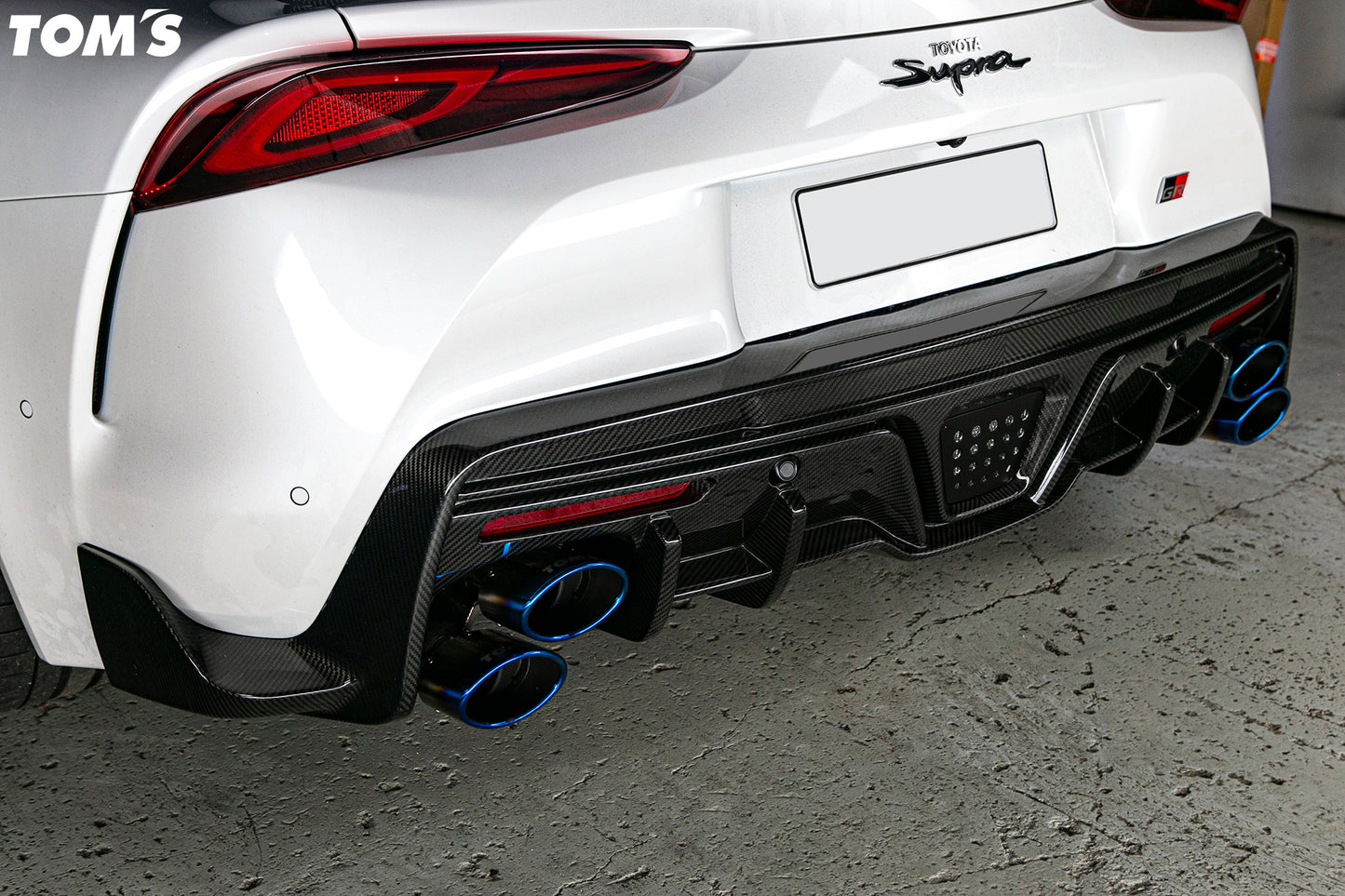 Toyota Supra (A90) Rear Diffuser